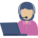 woman,professions and jobs,laptop,customer service,customer service agent